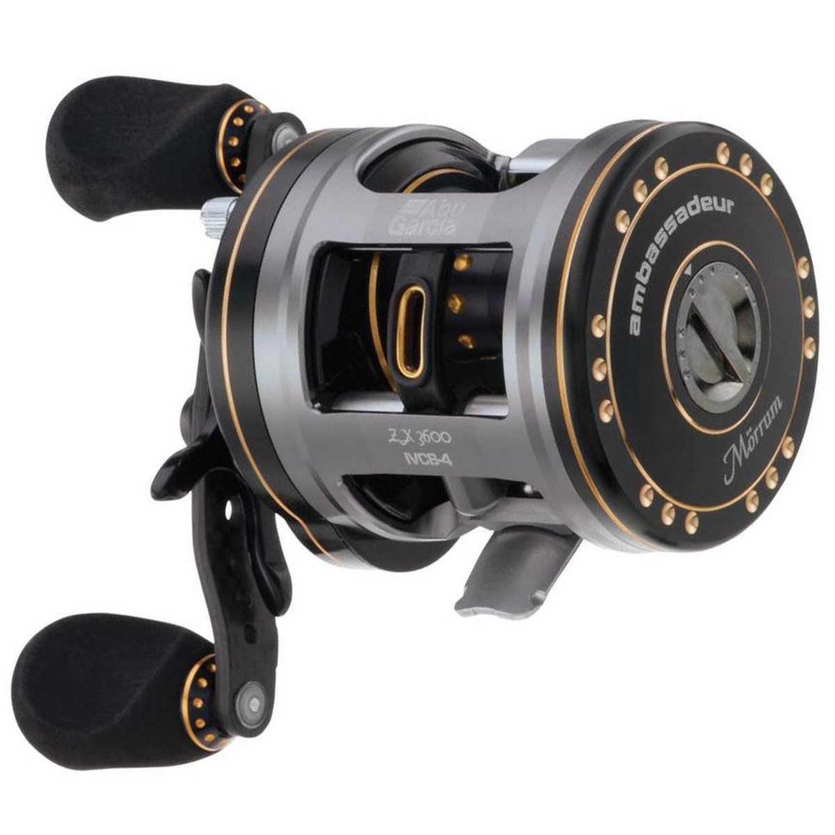 Moulinet Abu Ambassadeur Mörum 3600 ZX - Neuf, Couleur Orange, Pour La Pêche