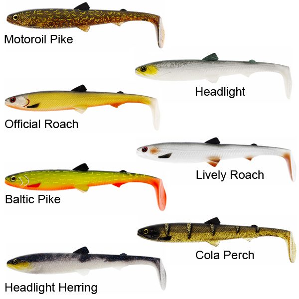 Westin Bull Teez Shadtail - Pesce In Gomma Per Luccio 24 Cm, Esche Artificiali Da Spinning - 3