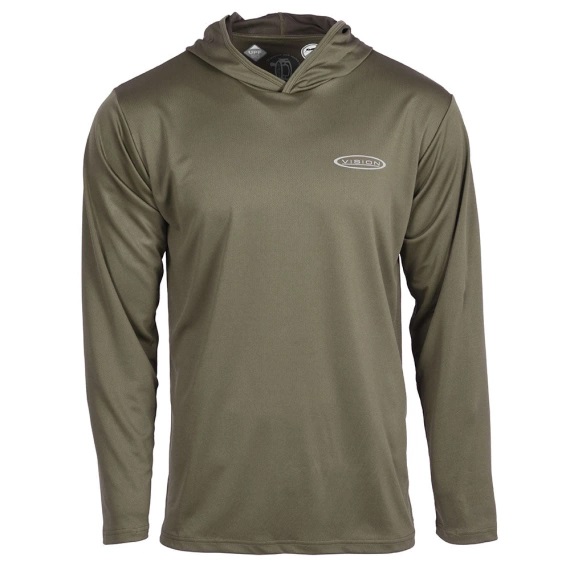 Vision Bamboo Bug & UV Hoodie Pale Olive REA