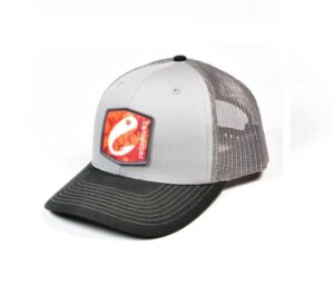 Frödin Flies Logo TRUCKER_HAT_GREY