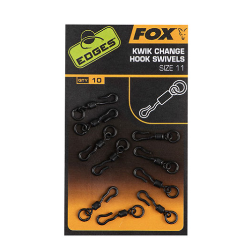 Fox Edges Kwik Change Hook Swivels - Wollmars vi har allt för fiske ...