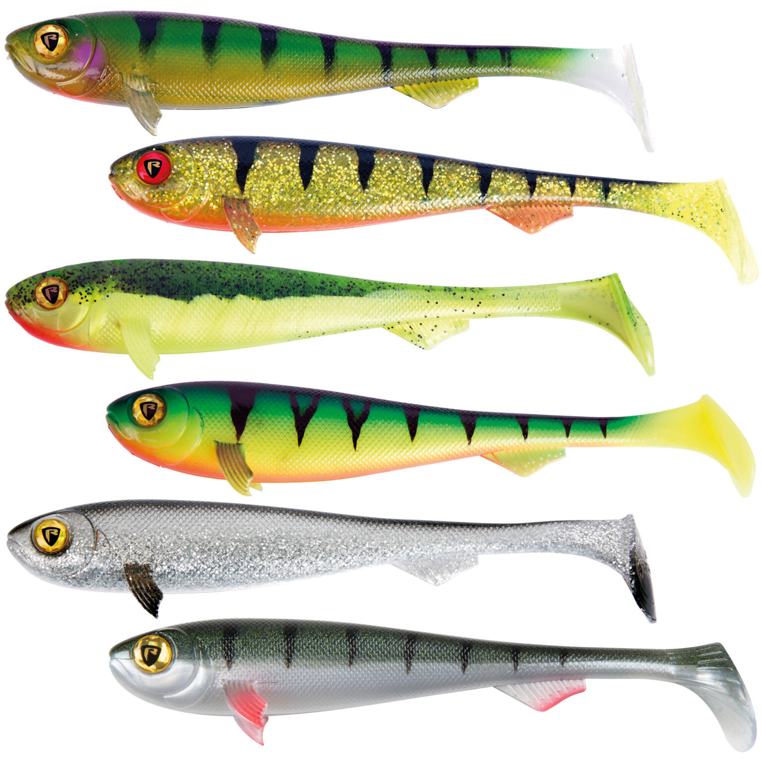 Esca Morbida Fox Rage Super Slick Shad - UV, Salata, Perfetta Per La Pesca