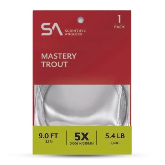 Scientific Anglers Mastery Nylon Trout Leader 9'