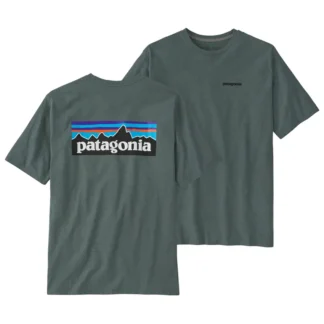 Patagonia M´s P-6 Logo Responibili Tee Nouveau Green