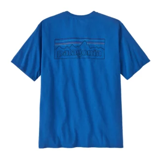 Patagonia M´s P-6 Logo Responibili Tee-Vessel Blue