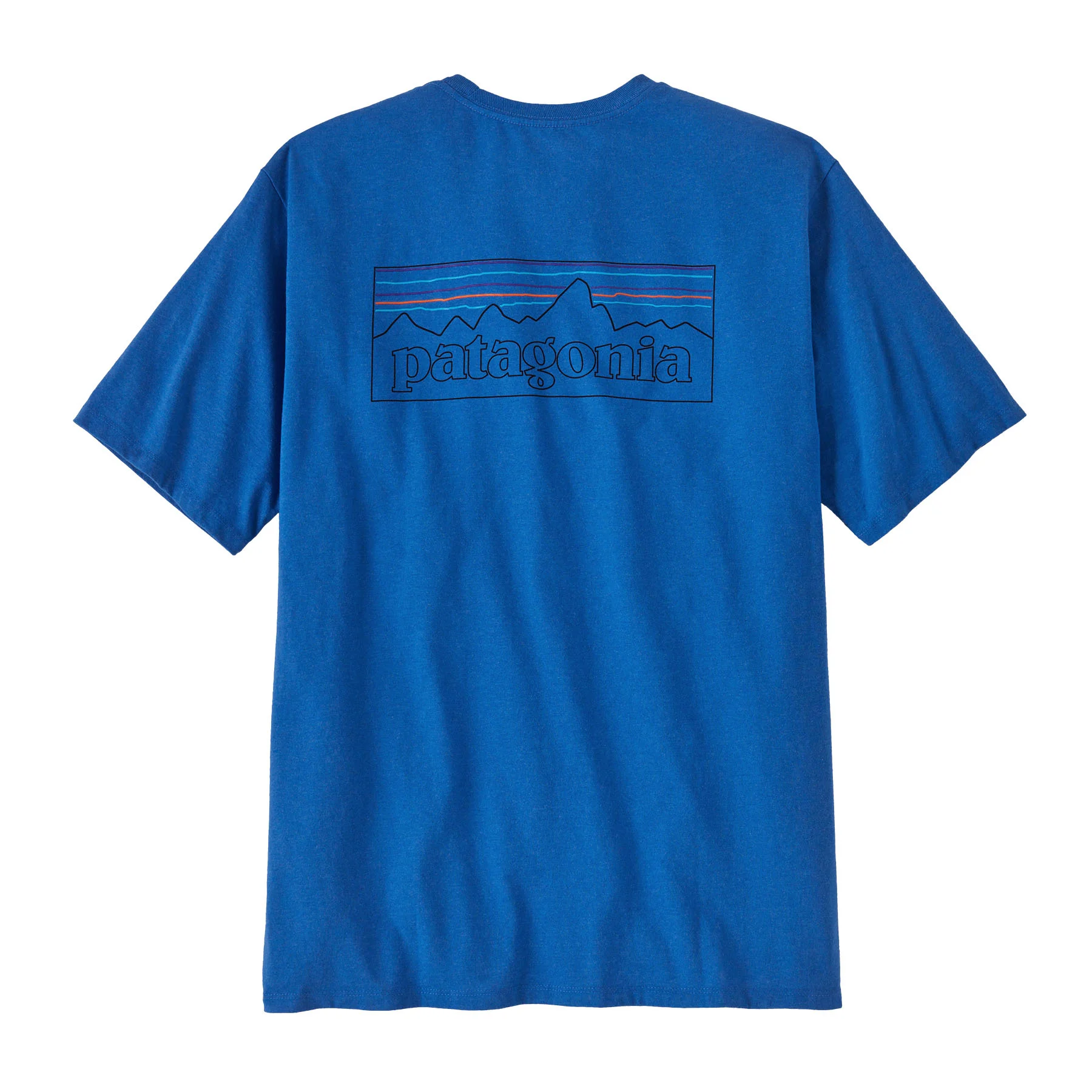Patagonia M´s P-6 Logo Responibili Tee-Vessel Blue