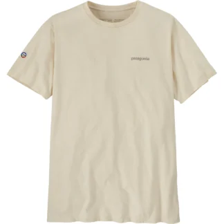 Patagonia Fitz Icon Responsibili Tee Roy -Birch White
